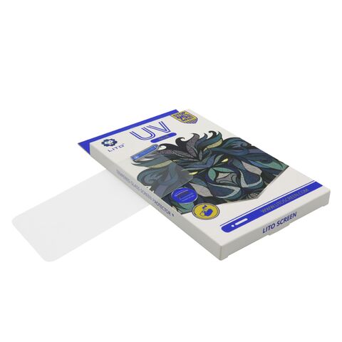 Tempered glass (zastitno staklo za ekran) LITO 0.25mm UV Glue providna - Samsung Galaxy S23 Ultra 5G crna (MS). Tempered glass (zastitno staklo za ekran) LITO 0.25mm UV Glue providna - Samsung Galaxy S23 Ultra 5G crna (MS).