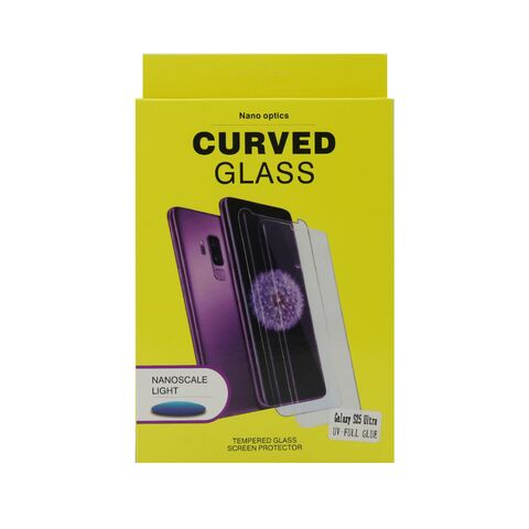 Tempered glass (zastitno staklo za ekran) 3D MINI UV-FULL GLUE - Samsung S938 Galaxy S25 Ultra 5G providna (bez UV lampe) (MS).
