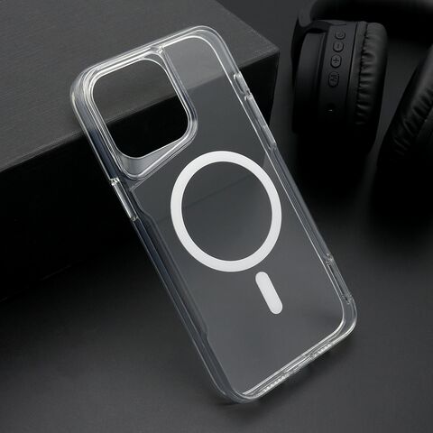 Zastitna futrola AURA MagSafe - iPhone 15 Pro Max (6.7) bela (MS).