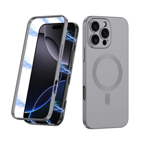 Zastitna futrola 360 COLOR MagSafe - iPhone 16 Pro (6.3) siva (GKK case) (MS).