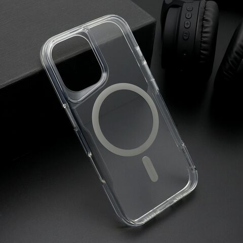 Zastitna futrola AURA MagSafe - iphone 16 (6.1) siva (MS).