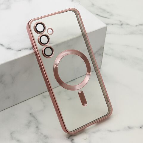 Zastitna futrola CAMERA PROTECT MagSafe - Samsung A556 Galaxy A55 5G roze (MS).