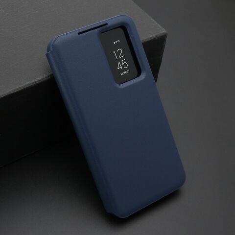 Zastitna futrola bi fold (na preklop) Smart Window - Samsung S911B Galaxy S23 5G plava (MS).