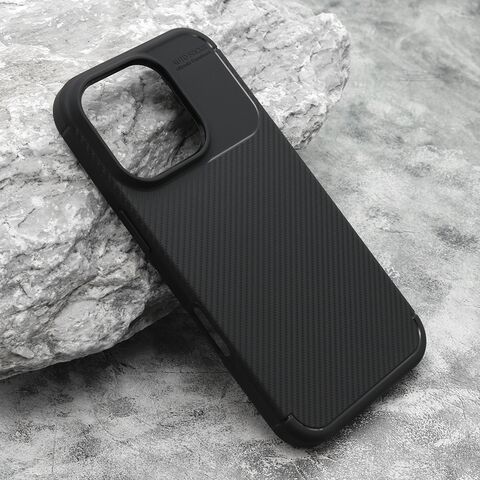 Zastitna futrola Carbon - iPhone 16 Pro (6.3) crna (MS).
