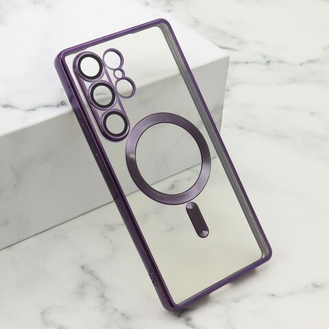 Zastitna futrola CAMERA PROTECT MAGSAFE - Samsung S938 Galaxy S25 Ultra 5G ljubicasta (MS).