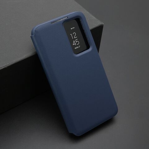 Zastitna futrola bi fold (na preklop) Smart Window - Samsung Galaxy S22 5G plava (MS).