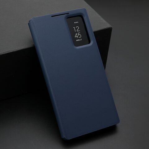 Zastitna futrola bi fold (na preklop) Smart Window - Samsung S928 Galaxy S24 Ultra 5G plava (MS).