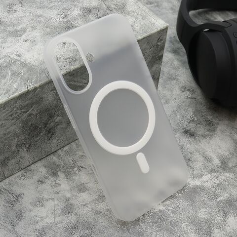 Zastitna futrola CLOUD MagSafe - iPhone 16 (6.1) bela (MS).