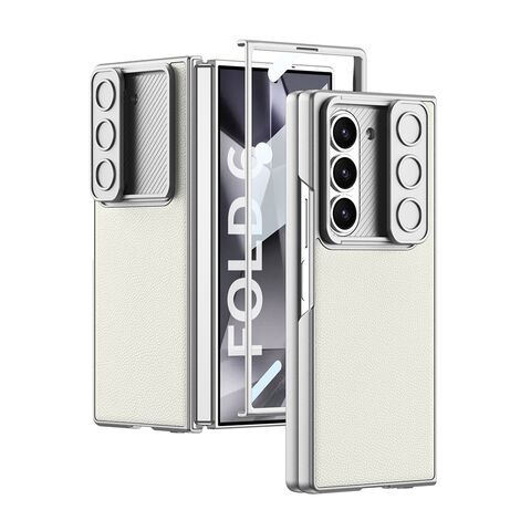 Zastitna futrola CAMERA SWIPE - Samsung Galaxy Z Fold 6 5G bela (GKK case) (MS).