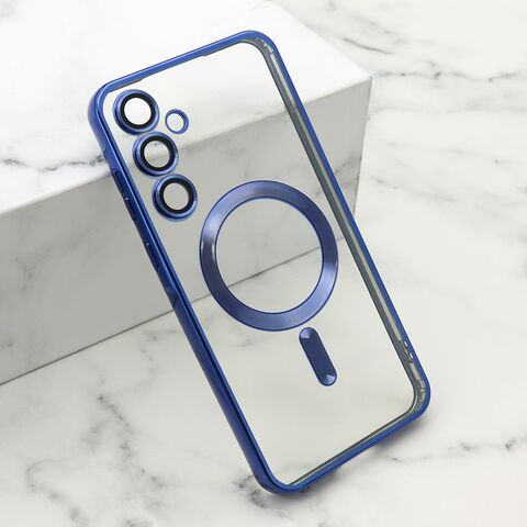 Zastitna futrola CAMERA PROTECT MagSafe - Samsung A556 Galaxy A55 5G plava (MS).