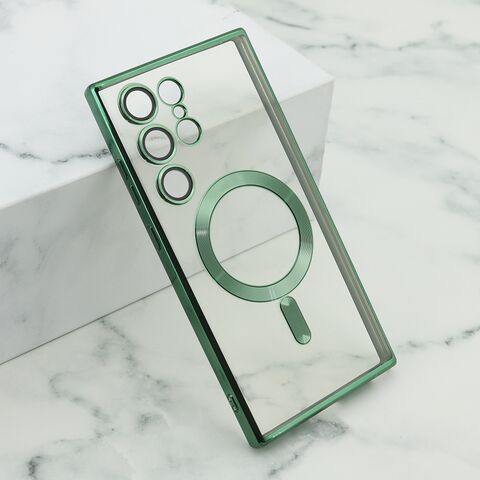 Zastitna futrola CAMERA PROTECT MagSafe - Samsung S928 Galaxy S24 Ultra 5G zelena (MS).