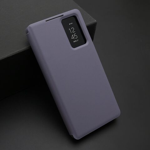 Zastitna futrola bi fold (na preklop) Smart Window - Samsung S938 Galaxy S25 Ultra 5G ljubicasta (MS).