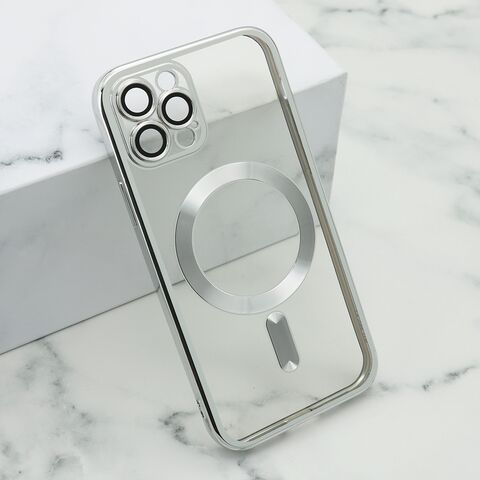 Zastitna futrola CAMERA PROTECT MagSafe - iPhone 12 Pro srebrna (MS).