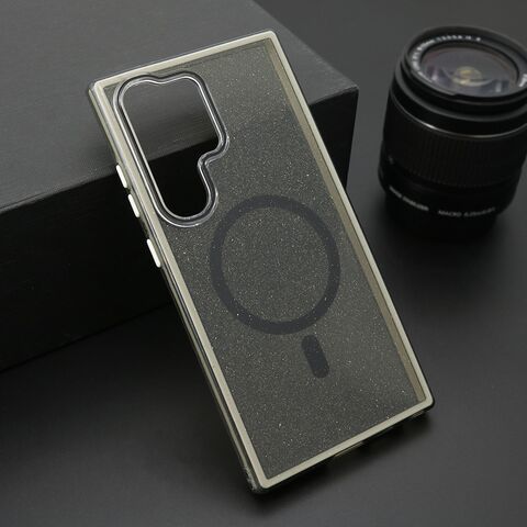 Zastitna futrola CRYSTAL MagSafe - Samsung S928 Galaxy S24 Ultra 5G crna (MS).