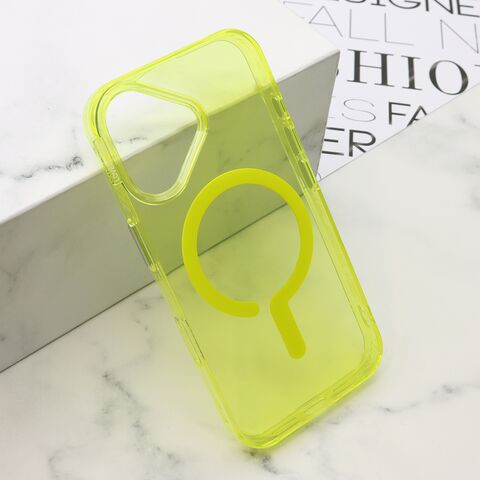 Zastitna futrola ColorLoop MagSafe - iPhone 16 (6.1) zuta (MS).