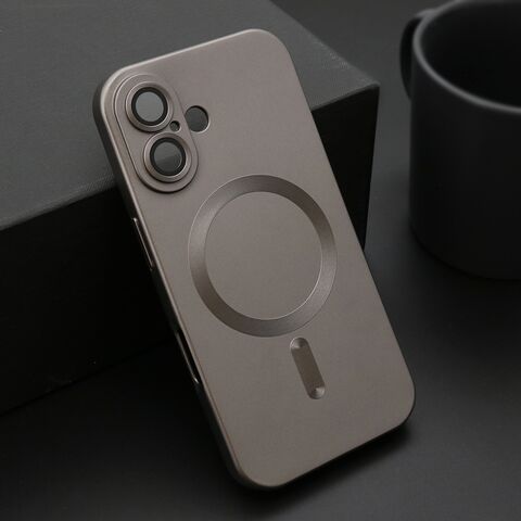 Zastitna futrola ELEGANT MAGSAFE - iphone 16 (6.1) siva (MS).