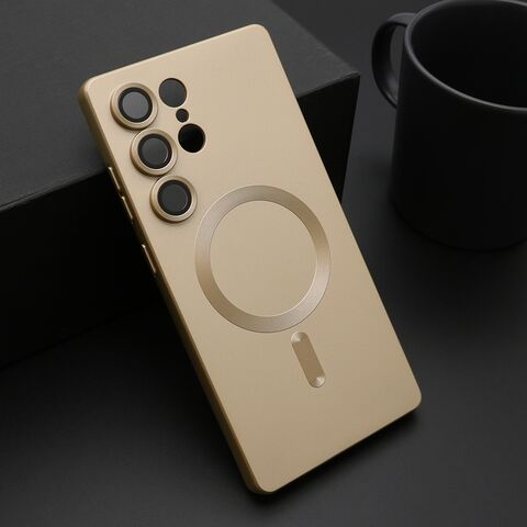 Zastitna futrola ELEGANT MAGSAFE - Samsung S938 Galaxy S25 Ultra 5G zlatna (MS).