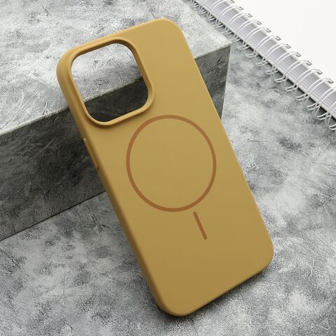 Zastitna futrola FLEX MagSafe - iPhone 15 Pro Max (6.7) zlatna (MS).