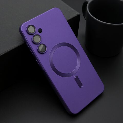 Zastitna futrola ELEGANT MAGSAFE - Samsung A556 Galaxy A55 5G ljubicasta (MS).