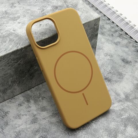 Zastitna futrola FLEX MagSafe - iPhone 14 (6.1) zlatna (MS).