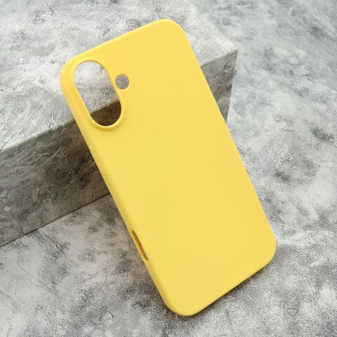 Zastitna futrola GENTLE COLOR - Iphone 16 Plus (6.7) zuta (MS).