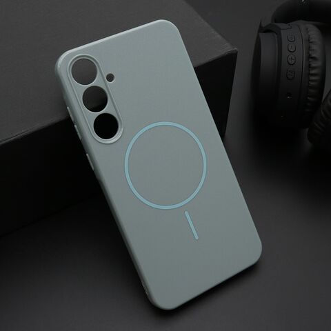 Zastitna futrola JELLY MagSafe - Samsung A556 Galaxy A55 5G mint (MS).