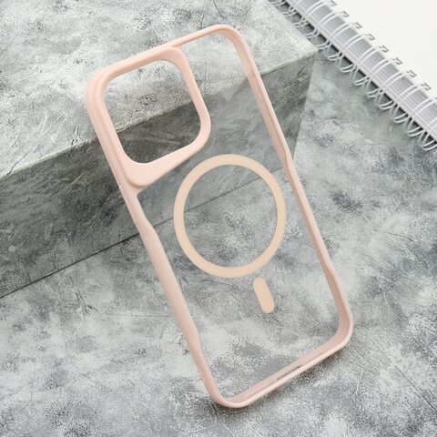 Zastitna futrola GRIP GUARD MagSafe - iPhone 15 Pro Max (6.7) roze (MS).