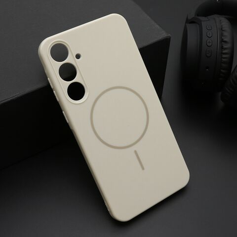 Zastitna futrola JELLY MagSafe - Samsung A556 Galaxy A55 5G titanijum (MS).