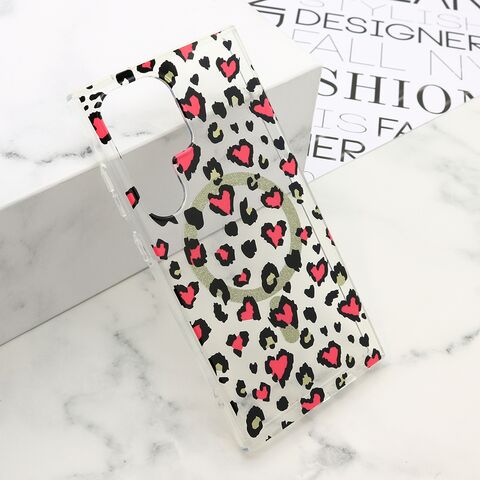 Zastitna futrola LEOPARD MagSafe - Samsung S928 Galaxy S24 Ultra 5G roze (MS).