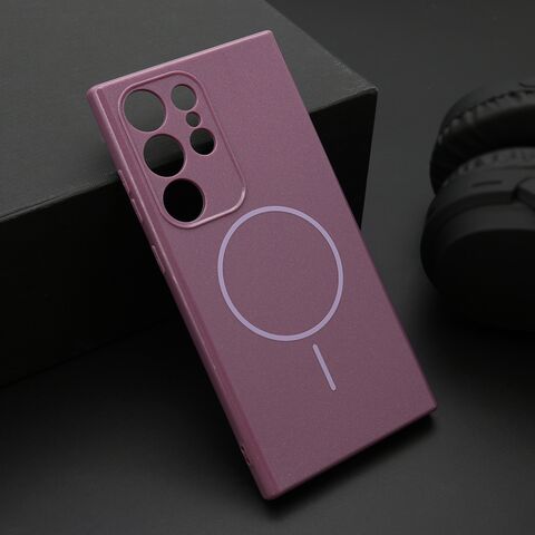 Zastitna futrola JELLY MagSafe - Samsung S928 Galaxy S24 Ultra 5G ljubicasta (MS).