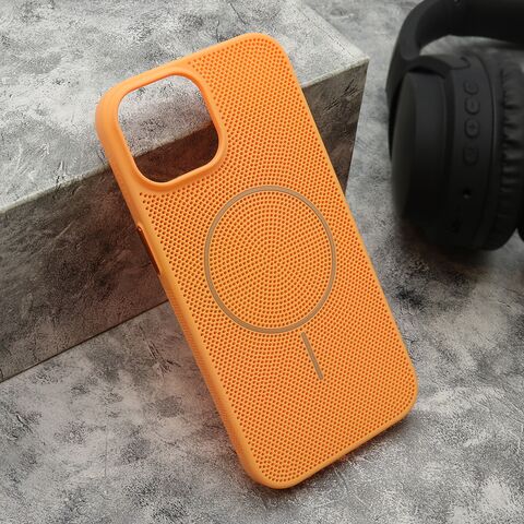 Zastitna futrola LUME MagSafe - iPhone 15 narandzasta (MS).