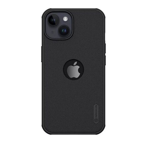 Zastitna futrola Nillkin Super Frost Pro - iPhone 15 crna (logo cut) (MS).