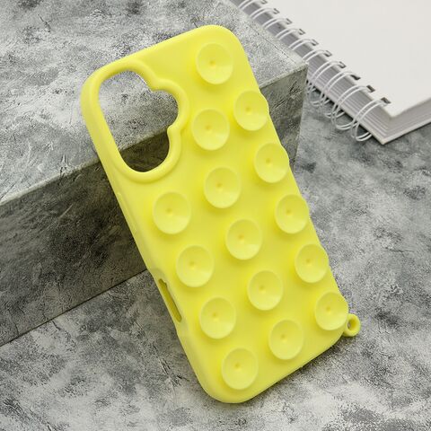 Zastitna futrola OCTOBUDDY - iPhone 16 (6.1) zuta (MS).