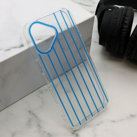 Zastitna futrola PARTY - iPhone 16 (6.1) plava (MS).