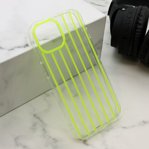 Zastitna futrola PARTY - iPhone 15 zuta (MS).