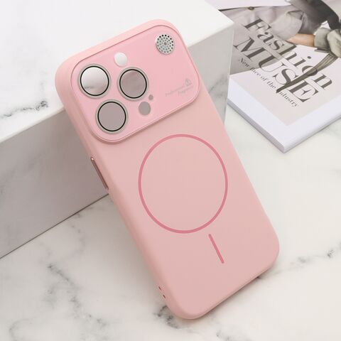 Zastitna futrola PASTEL DREAMS MagSafe - iPhone 15 Pro (6.1) roze (MS).