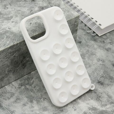 Zastitna futrola OCTOBUDDY - iPhone 13 (6.1)/iPhone 14 (6.1) bela (MS).