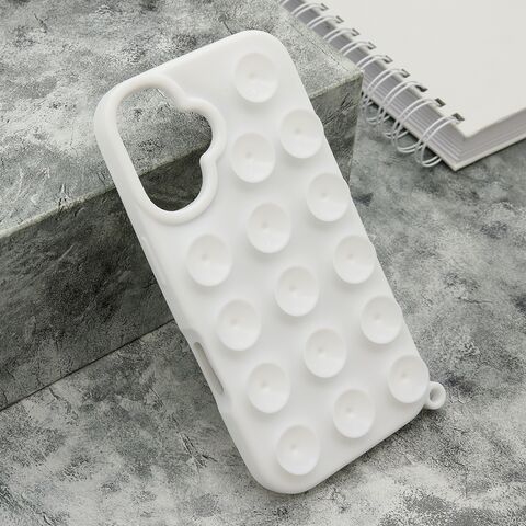 Zastitna futrola OCTOBUDDY - iPhone 16 (6.1) bela (MS).