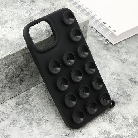 Zastitna futrola OCTOBUDDY - iPhone 15 crna (MS).