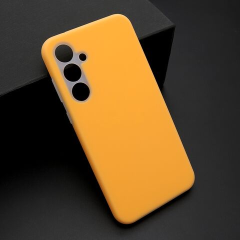 Zastitna futrola PASTEL COLOR - Samsung A356 Galaxy A35 5G 5G narandzasta (MS).