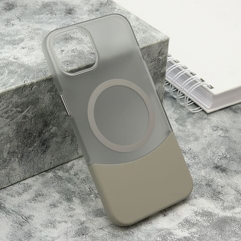 Zastitna futrola PUZZLE - iPhone 14 (6.1) siva (MS).