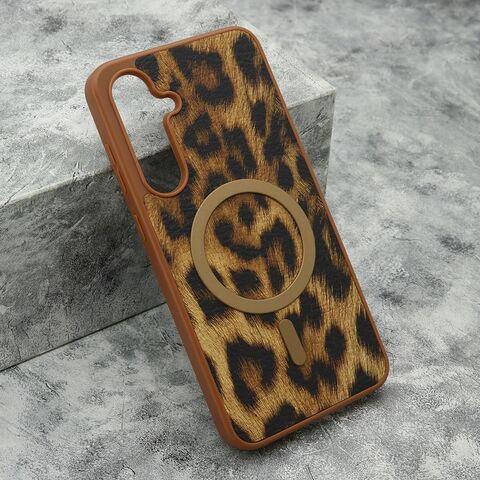 Zastitna futrola ROAR STYLE MagSafe - Samsung S721B Galaxy S24 FE braon (MS).