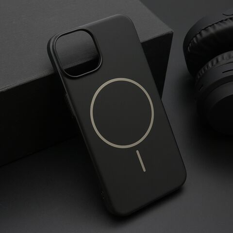 Zastitna futrola PURE mat MagSafe - iPhone 14 (6.1) crna (MS).