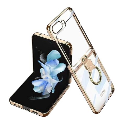 Zastitna futrola RING LINES - Samsung F731B Galaxy Z Flip 5 5G zlatna (GKK case) (MS).