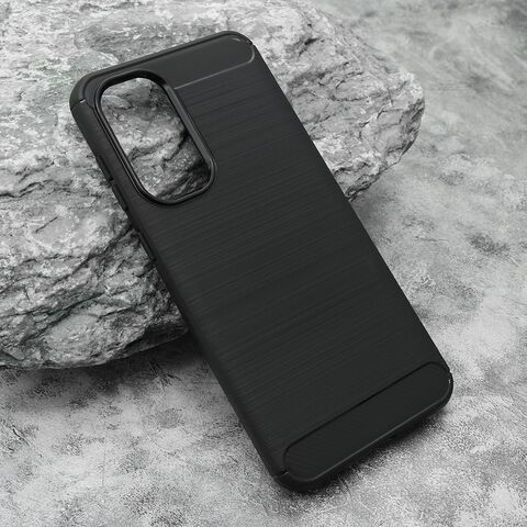 Zastitna silikonska futrola BRUSHED - Samsung A566 Galaxy A56 5G crna (MS).