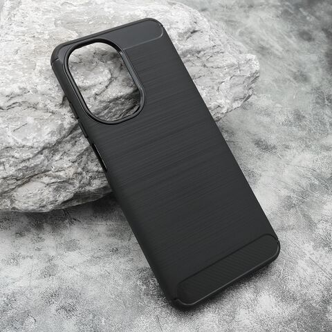 Zastitna silikonska futrola BRUSHED - Xiaomi Redmi A5 4G (171 mm) crna (MS).