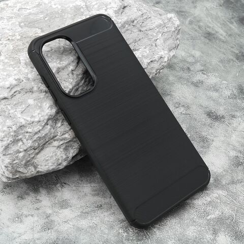 Zastitna silikonska futrola BRUSHED - Samsung A366 Galaxy A36 5G crna (MS).