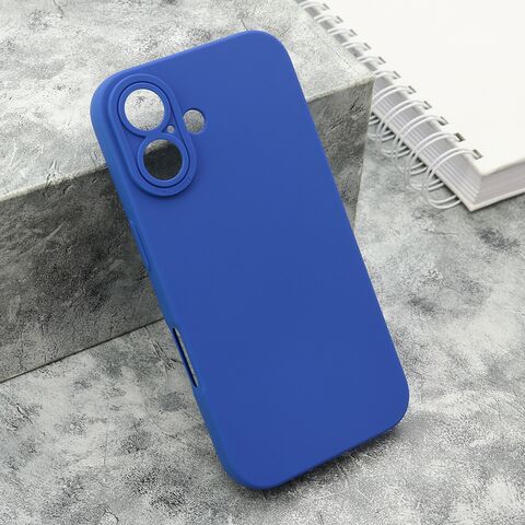 Zastitna silikonska futrola Pro Camera - iphone 16 (6.1) tamno plava (MS).