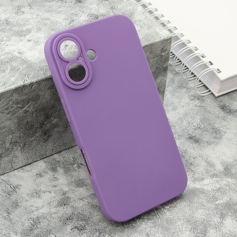 Zastitna silikonska futrola Pro Camera - iphone 16 (6.1) ljubicasta (MS).