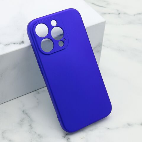 Zastitna futrola Soft Silicone - iPhone 15 Pro (6.1) plava (MS).